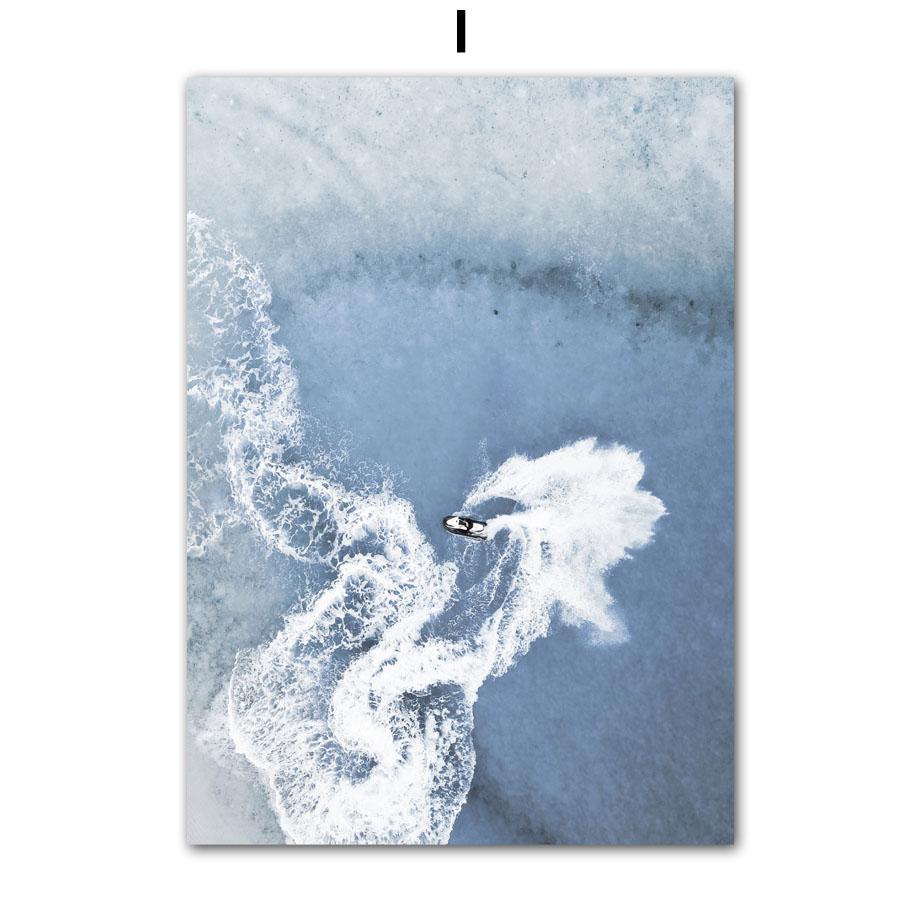 Море, пляж, место для купания, лодка, кокос, океан, постеры и принты, холст, живопись, скандинавские настенные художественные фотографии для декора гостиной