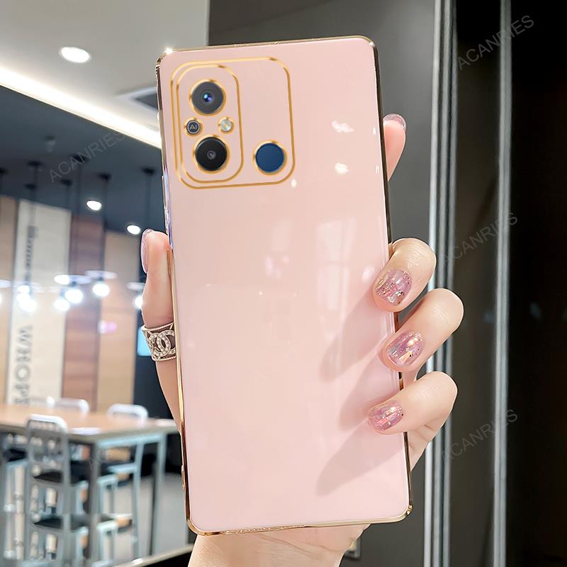 Redmi12c Redmi10c Роскошный чехол-подставка с кольцом для Xiaomi Redmi 12c 10c 12 C Покрытие Силиконовая задняя крышка на Redmi12 Redmi10 C