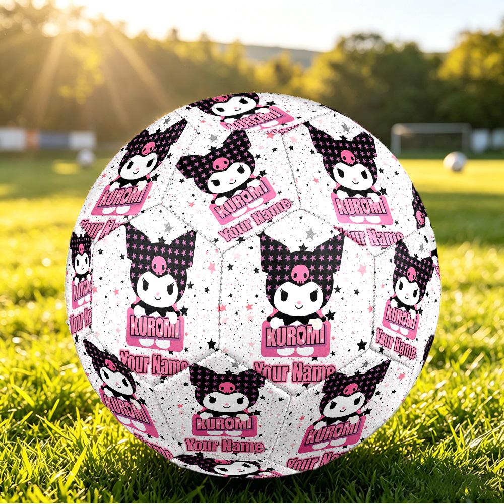 Size 5 FootballKuromi Durable PU Soccer Ball for Sports Training Outdoor Competition