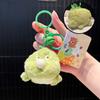 Whimsical Bubbling Animal Plush Keychain Cute Plush Hanging Decor In Colors Various
