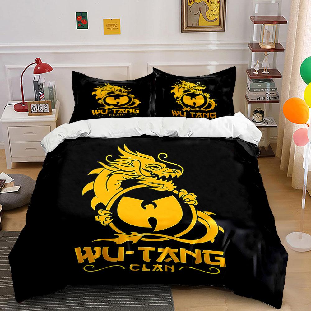 Dragon Wu-Tang Bedding Set Bedding Duvet Cover Set Duvet Cover Pillowcases (1 * Duvet Cover 2 * Pillowcases, without duvet insert)