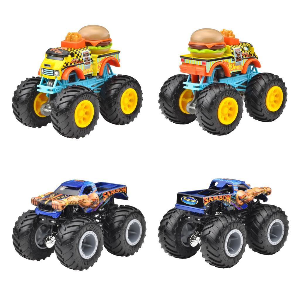 Hot Wheels Monster Truck Assortment Vehicle Toy Mini Car 8 Cars Box Sold for Ages 3 and Up Multi 164 983B-FYJ44