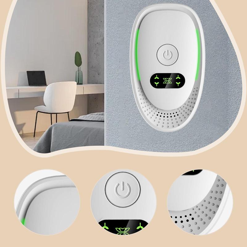 Small Home Air Purifier Silent Portable Anion Dust Removal Air Cleaner for Office Living Room Pet Odor