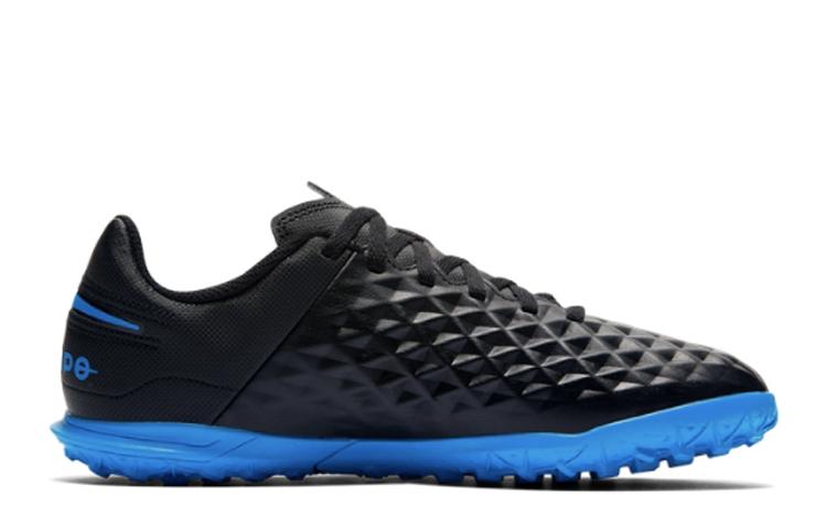 Kids' Sneakers Nike Jr. Legend 8 Club TF GS Low top Kids' Soccer Shoes Blue Black Kids'