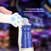 1pc Cat Paw Design Multifunctional Can, Bottle, Box Cutter Knife , Heavy Duty with Handle , Lock, Automatic Opening Mechanism
