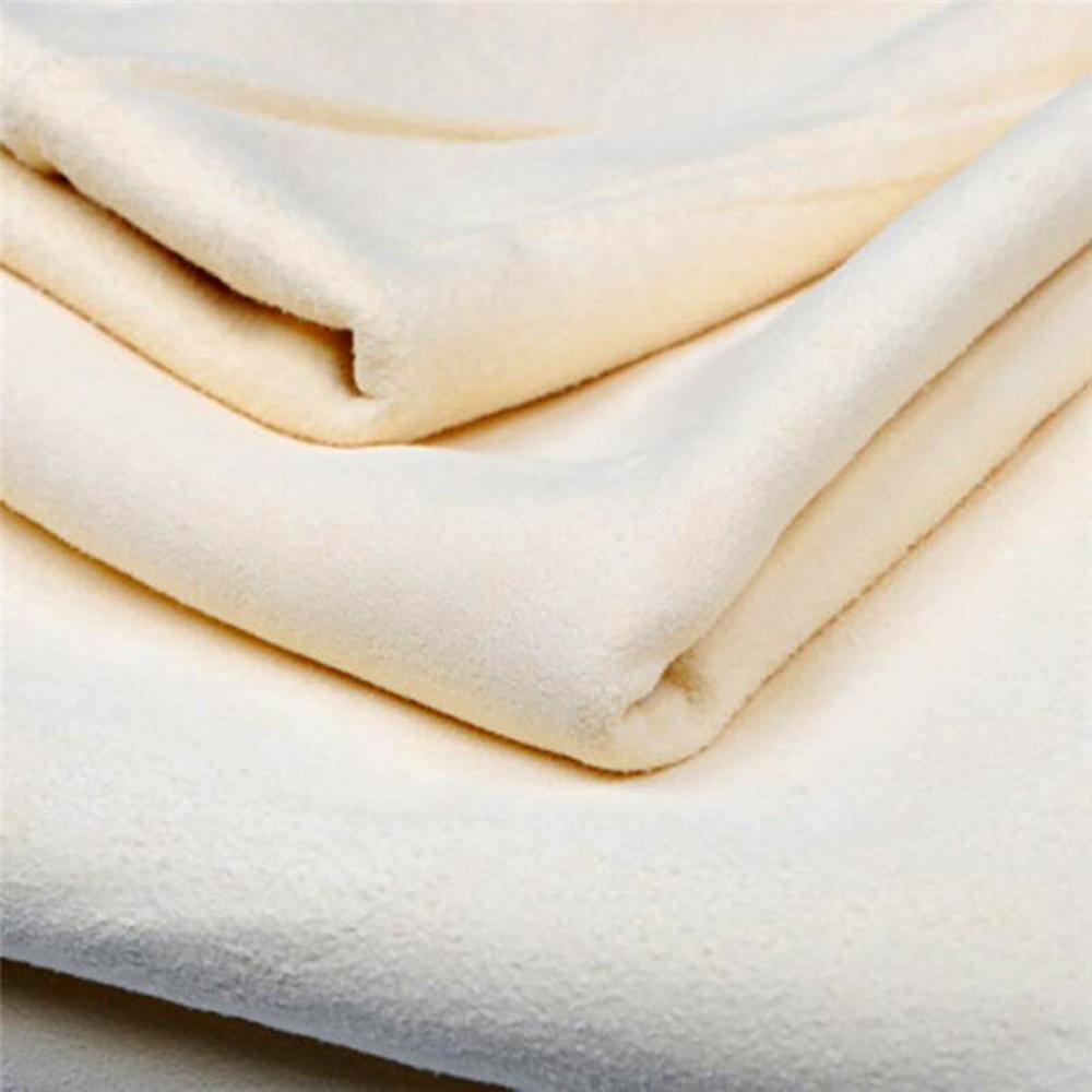 1pc Car Washing Towel Chamois Leather Rag 40*60cm Irregular Shape