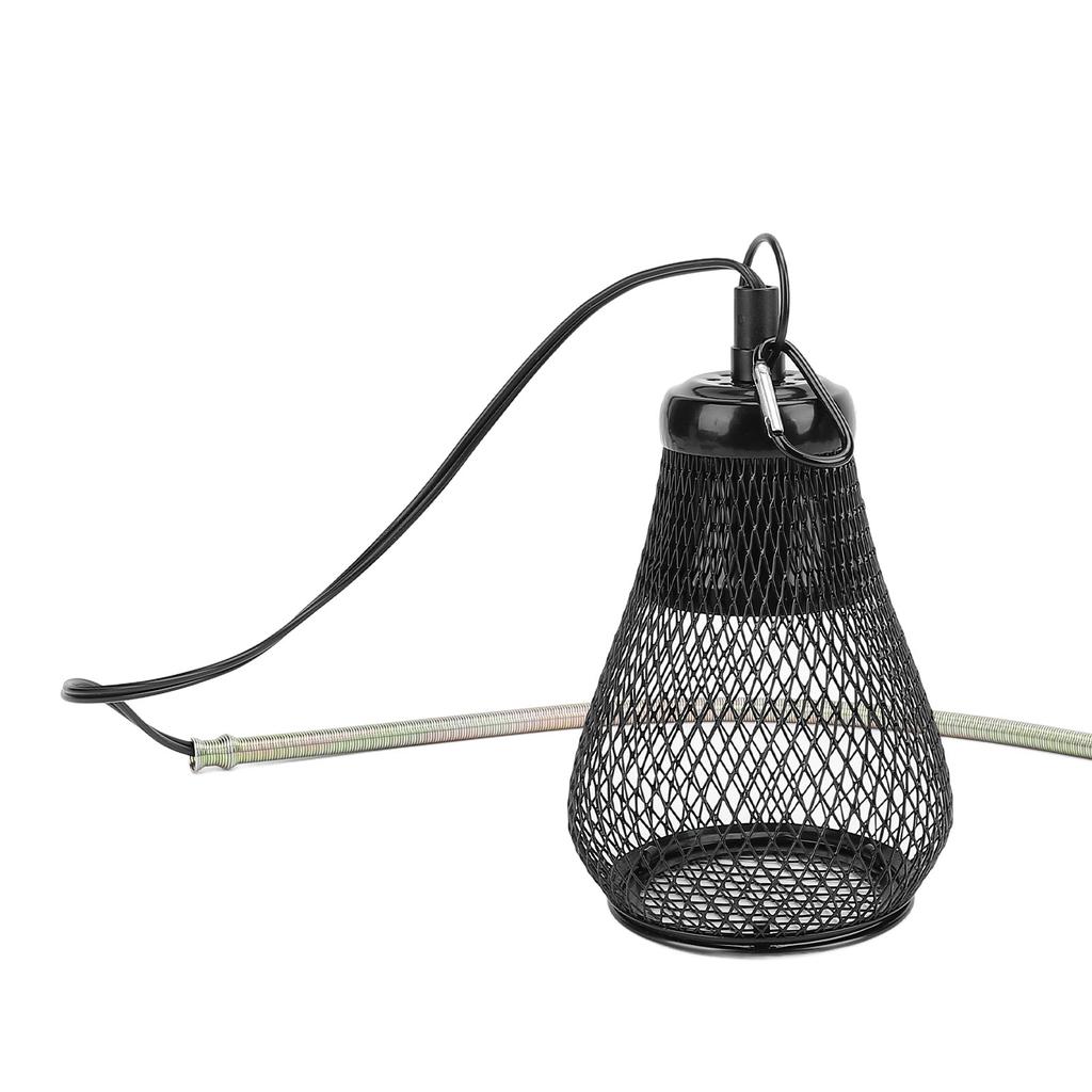 Reptile Heat Lamp Guard Protection Iron Anti Scald Reptile Lampshades for Reptile Lizard Snake