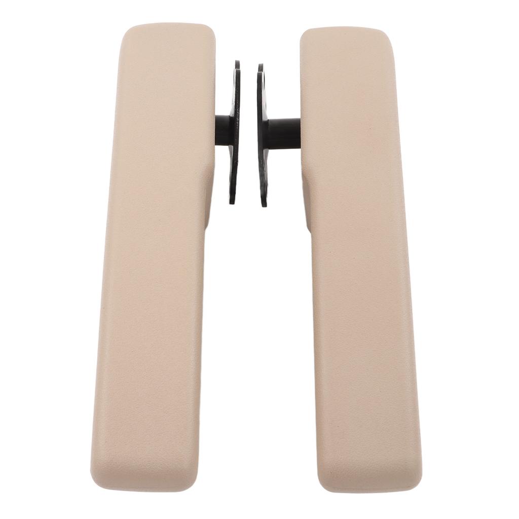 Pair Car Armrest Left Right 0‑120 Degree Adjustable Interior Beige Universal for RV Trucks