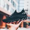 Fashion Men's Sports Shoes Mesh Breathable Shoes Blade Bottom Wear-resistant Large Size Men's Shoes
