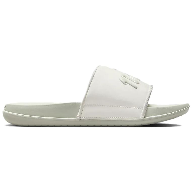 Nike Offcourt Yin Yang Colorway Comfortable Non-Slip Slide Sandals Women Footwear White Silver FQ7646-101