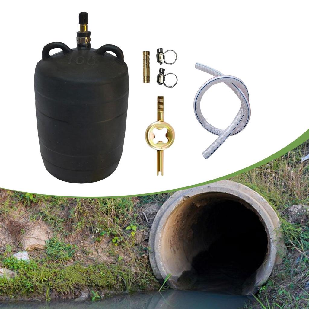 Надувная заглушка Испытательный шар для сантехники Давление для сантехников Обслуживающий персонал