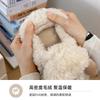 Heel Cotton Slippers Winter Home Cute Wool Slippers Household Plush Warm Cotton Shoes Winter