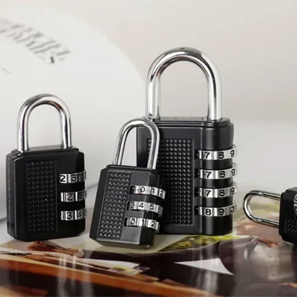 Safe Password Lock 3 /4 Digit Code Lock Practical Luggage Combination Lock Cabinet