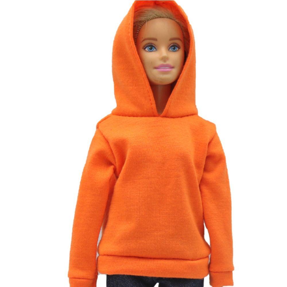 Свитшот Короткий Кукла 29 см Свободный Худи Свитер Ткань Интересный Детские Игрушки