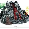 ПВХ Динозавр Симуляция Вулкана Электрический Вулкан Симуляция Сцены Фигурка Образовательный