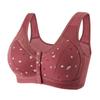 Summer Underwear Women's Pro-cotton Rimless Bra Cotton Elderly Vest Underwear Bra Large Size Thin