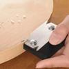 Steel Edge Banding Trimmer Manual Woodworking Scraper Board Portable Edge Corner Planer