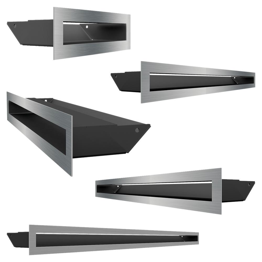 Крышка вентиляционная LUFT 9x60 полированная