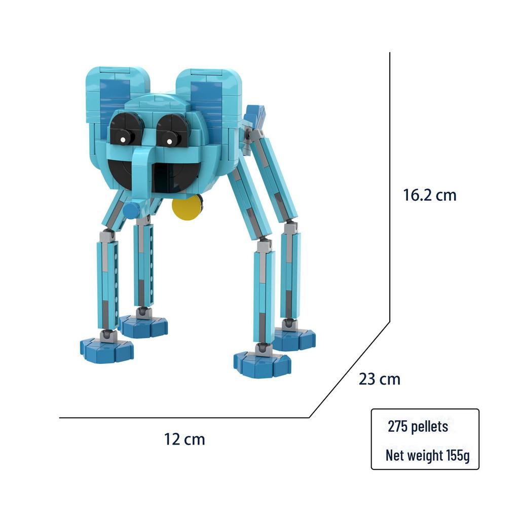 Poppy3 Улыбающиеся существа: Строительные блоки Sleepy Cat