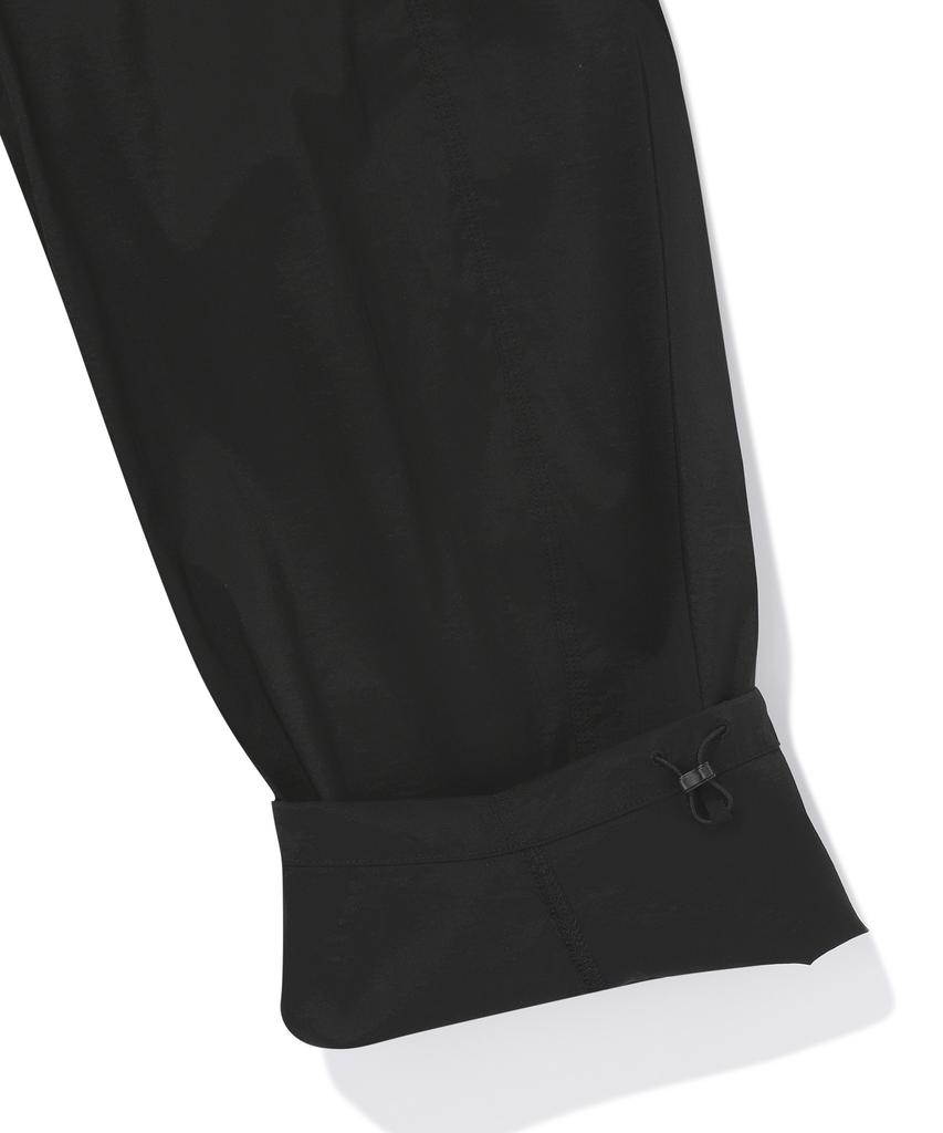 BBC EARTH Curved Belt Pants Black
