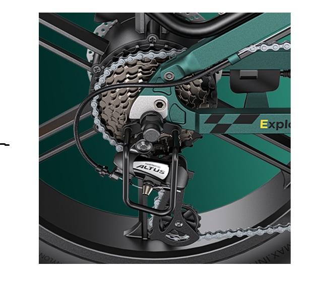 ENGWE ENGINE PRO 2.0 750 Вт 52 В 16 Ач Электровелосипед Фэтбайк Полная подвеска Гидравлический тормоз 8 скоростей Shimano Электровелосипед