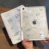 Мультяшный чехол для iPad с собакой, с магнитным съемным дизайном-подставкой, противоскользящий чехол, Mini 6/7 8.3 9.7 10.2 10.9 11 12.9