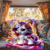 Unicorn Customize Your Name Rv Blanket Comfortable Soft Lightweight Multiseasonal Blanket For Travel Camping Picnics Sofas Rvs Beds Living Rooms