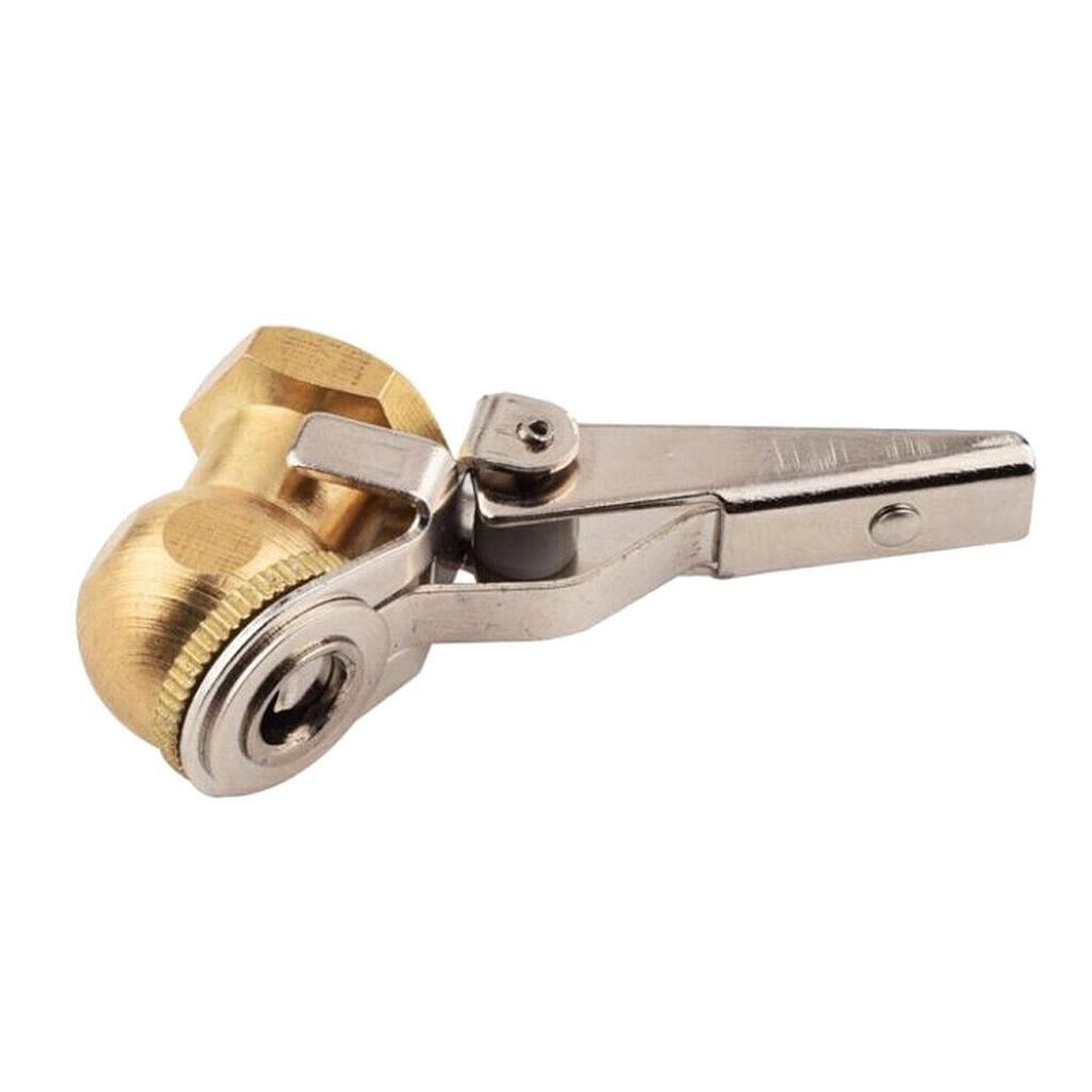 Профессиональный латунный клапан для накачивания шин – Шестигранник 3/4" 1/4" NPT – Сверхмощный пружинный патрон