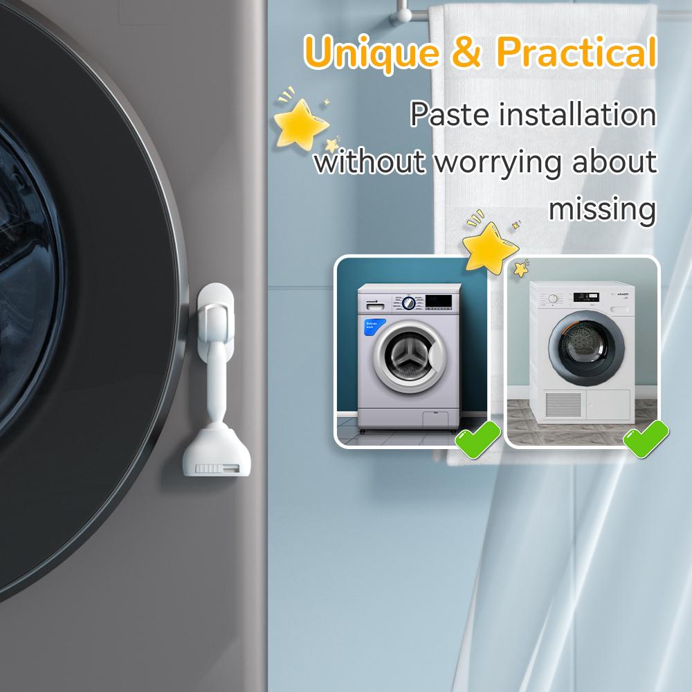 1Pcs Child Proof Front Load Washer Door Prop, Baby Safety Washing Machine Lock, Front Load Washer & Dryer Door Holder