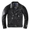 Genuine Leather Jacket Men's First-layer Cowhide Motorcycle Riding Jacket Leather Jacket Slim Short Stylish Leather Jacket