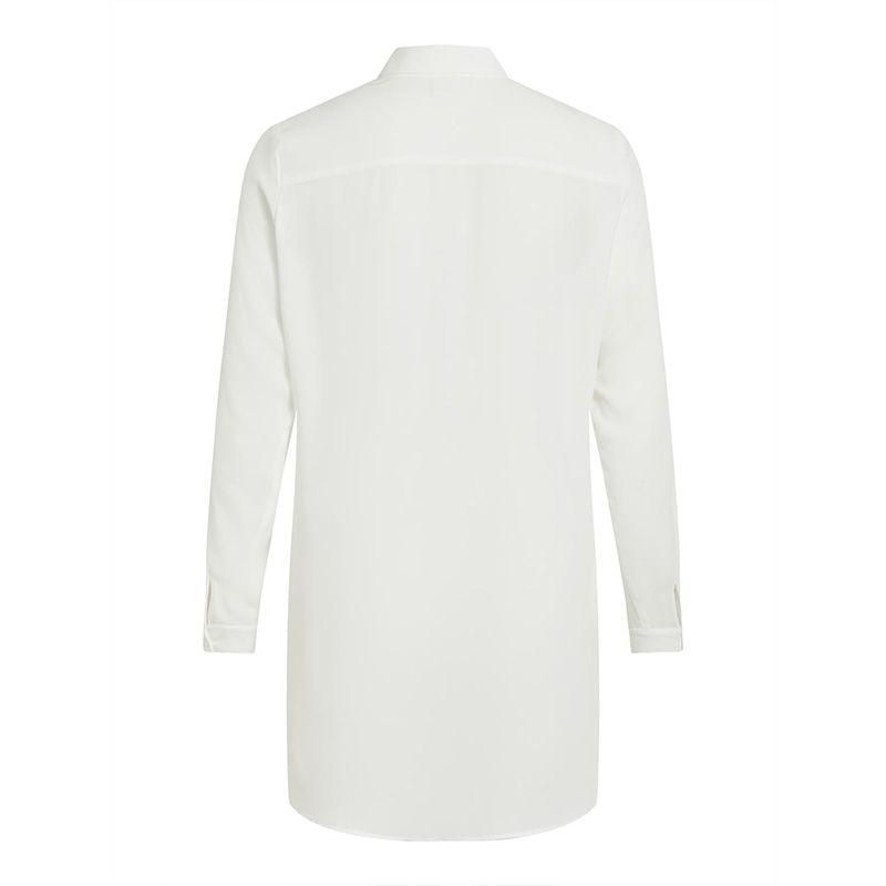 Lucy Snow White Mid-length Shirt Woman VILA