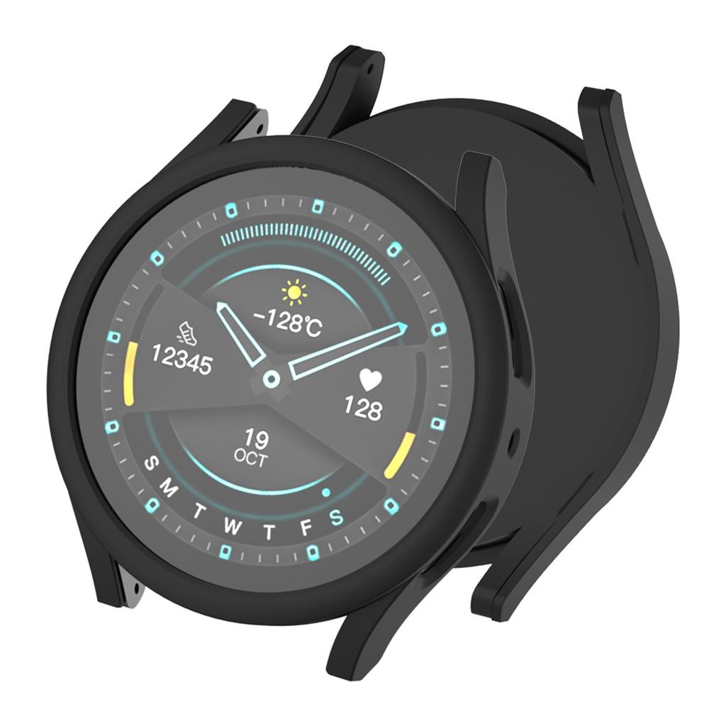Для Galaxy Watch 5 44 мм защитная пленка для экрана, жесткий защитный чехол для ПК, аксессуары для лицевой панели
