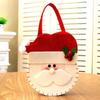 Children's candy bag Christmas gift bag Decorative supplies Double-sided three-dimensional cartoon creative gift bag