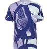 Originals Adiplay All Over Print Soft Short Sleeve T-Shirt Men Tops Gray-Purple White HC2132