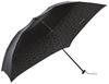 Folding Umbrella Mila Schon Logo Jacquard Umbrella Folding Umbrella Mini Umbrella Black Rib 60cm [Moonbat] Men's Men's Men's Length Approx.