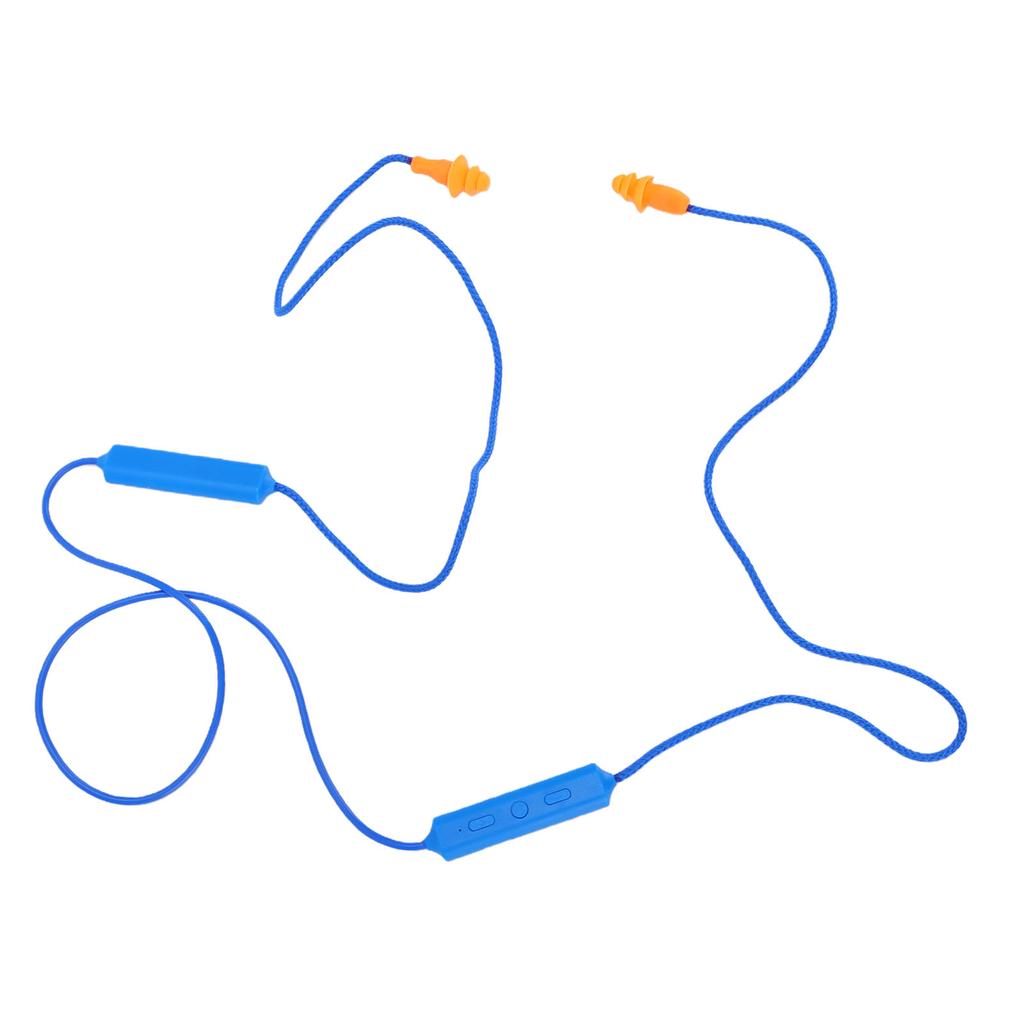 5.3 Earplug Headphone Noise Cancelling Neckband Wireless Earbuds Fast Pairing for Welding Woodworking Industrial
