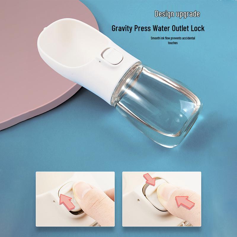 Дорожная чашка для питомца: Портативная бутылка для воды для собак и кошек