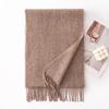 DayApril Women's Pure Color Wool Scarf