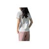 Vans Gradient Letter Crew Neck Pullover Short Sleeve T-Shirt Women Tops Off-White VN000GTHFS8