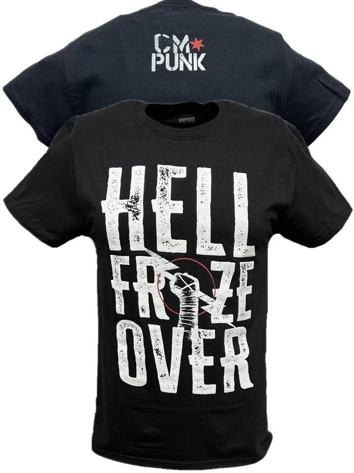 Return of CM Punk Hell Froze Over Black T-shirt