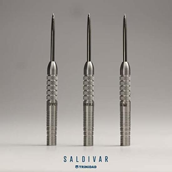 TRiNiDAD PRO Saldivar Steel Eikichi Nakanishi Player Design Модель Trinidad Pro Saldivar Steel Dart Barrel Silver tdd1022
