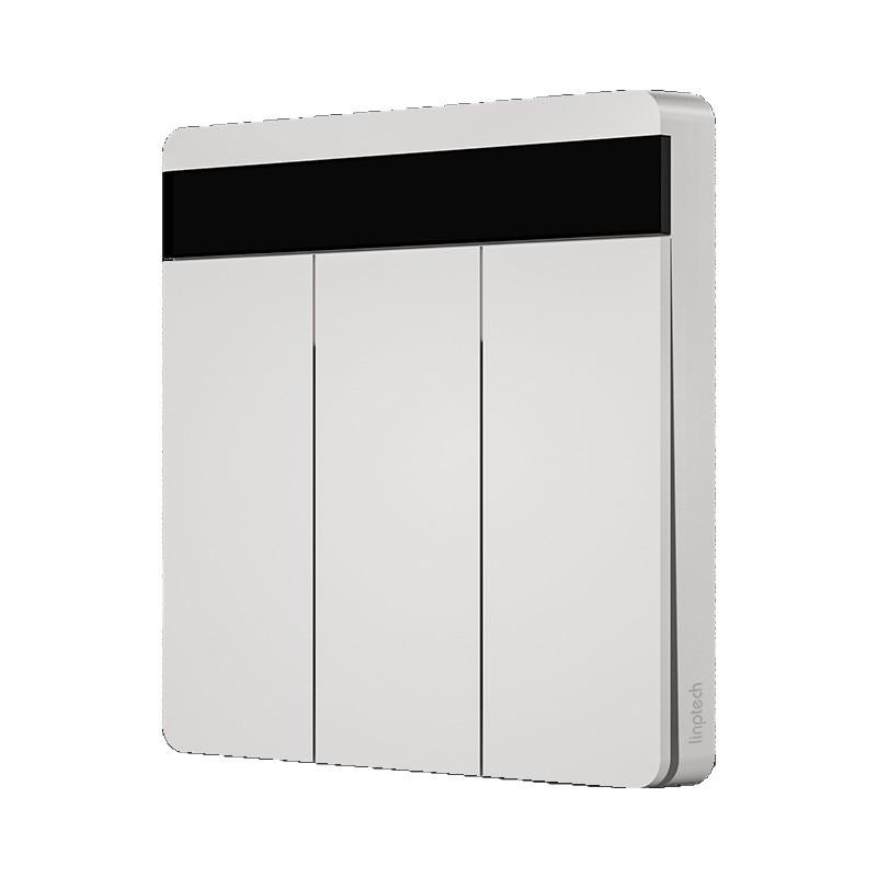 Linp Mesh2.0 E2Pro Умный сенсорный выключатель, Беспроводной, Совместимый с приложением Mijia + Соответствующая розетка
