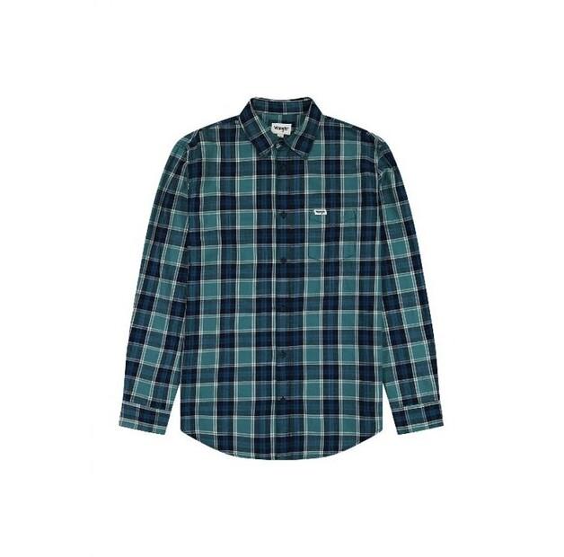 Рубашка Wrangler LONG SLEEVE ONE POCKET SHIRT