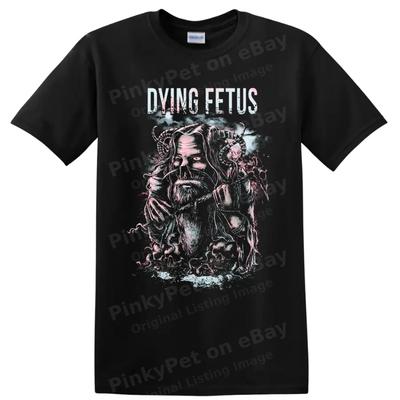 Dying Fetus Death Metal T Shirt Gore Skull Monster Band Tee