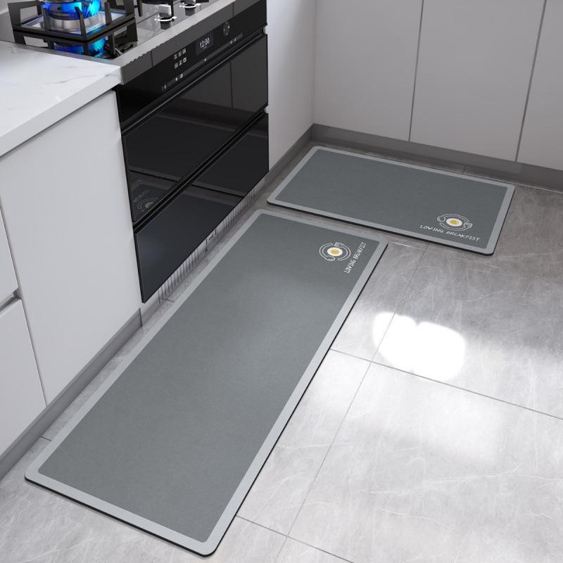 Kitchen Rug Simple And Absorbent, Easy To Clean, Suitable For Corridors, Dining Rooms, Entrance Halls And Home Decoration
