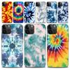 Чехол для телефона Tie Dyed iPhone15 14 13 12 11 Pro Max Mini X 7 8 Мягкий чехол