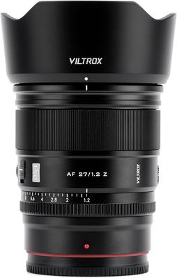 VILTROX AF 27mm Pro Z Mount Автофокусный объектив для камер Nikon F1.2, Сверхбольшая диафрагма, Легкий, Автофокус по глазам, APS-C (Z5, Z50, Z6, Z6II,