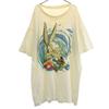 90s Old Looney Tunes Wile E. Coyote Short Sleeve One Piece Single Stitch Women Used