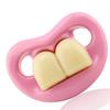 A58Z Ideal For Children& For Parties, Baby Funny Dummy Pacifier With New Teeth Design Perfect For Weddings And Good Gifts