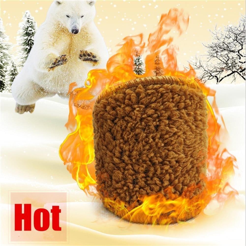 Shock Absorbing Keep Warm Winter Thermal Insulation Cashmere Pad Alpaca Plush Insoles Wool Thicken